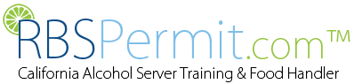 RBSPermit.com Logo - California Alcohol Server Training & Food Handler