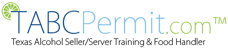 TABCPermit.com Logo - Texas Alcohol Seller/Server Training & Food Handler
