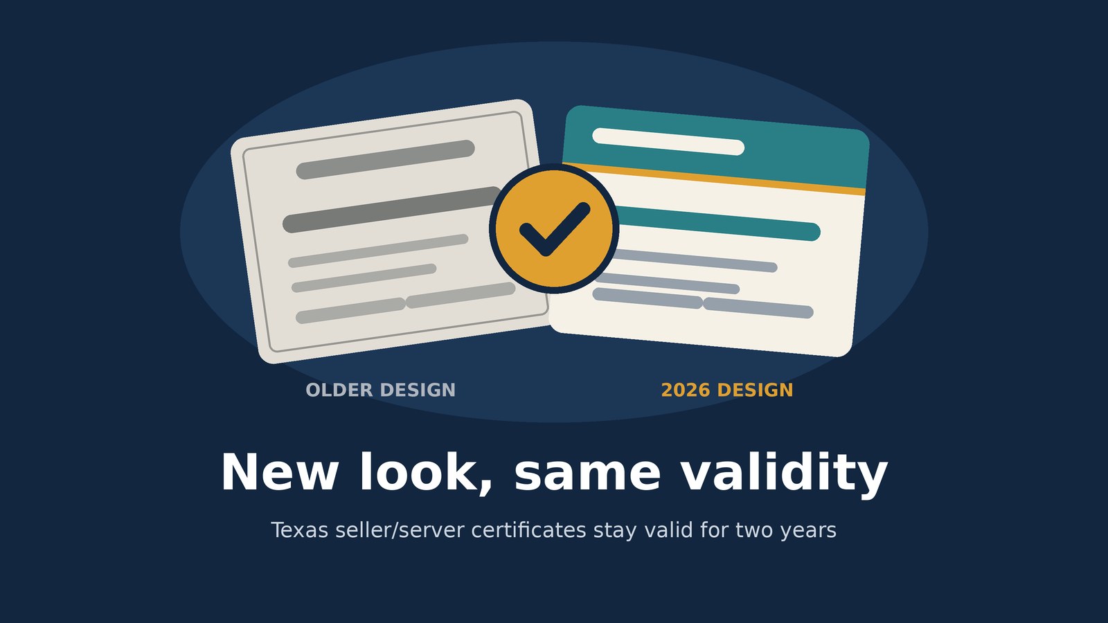 TABC Redesigned the Seller/Server Certificate. Your Old One Still Counts.